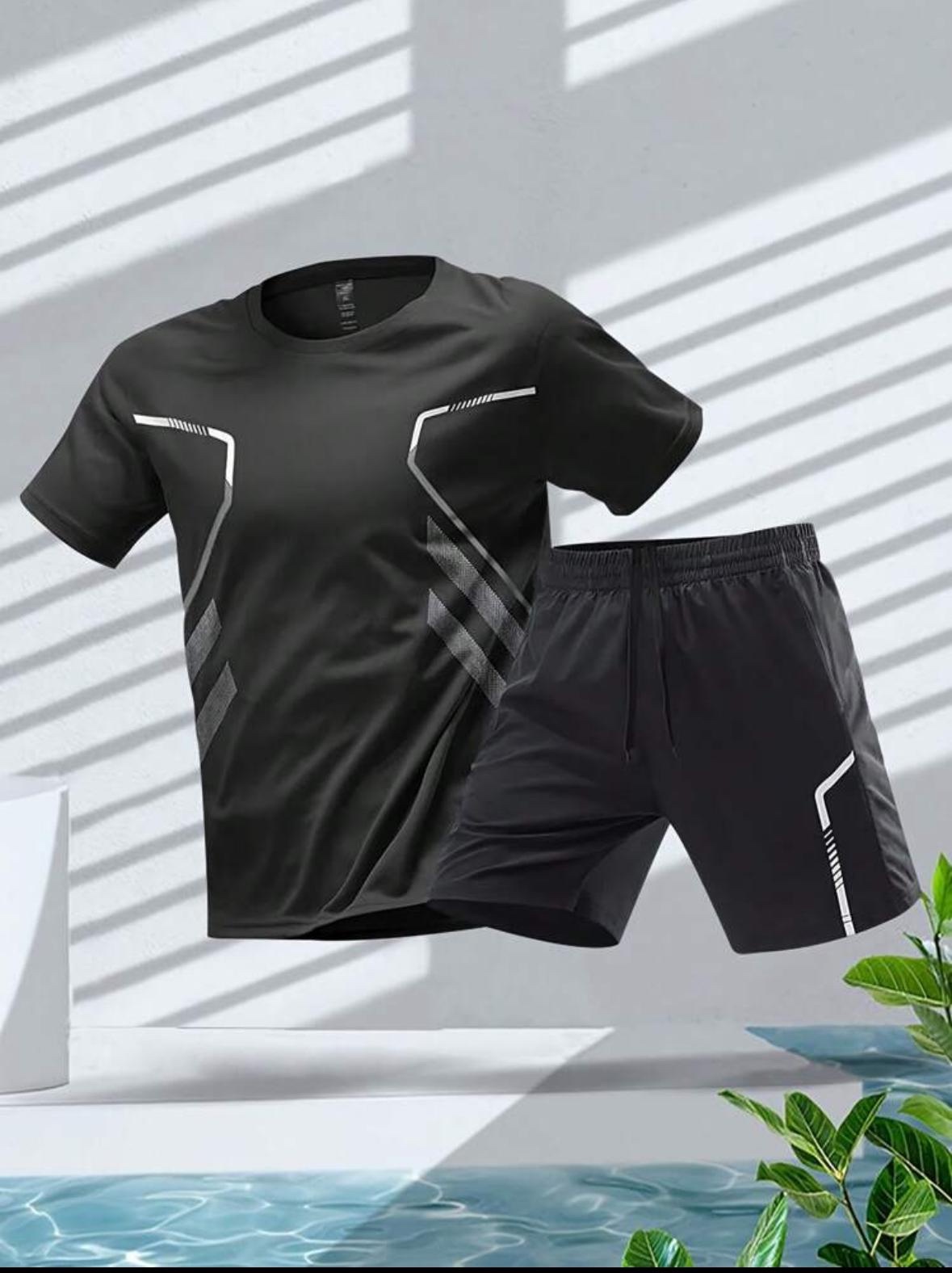 ESA short-sleeve uniform shirt and shorts
